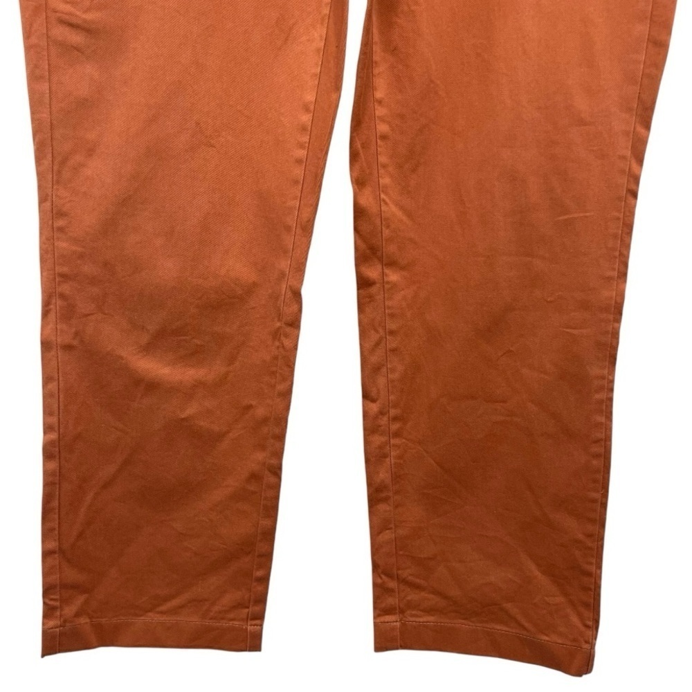 L.L. Bean Favorite Fit Rust Organic Cotton Classic Chino Pants Women’s 12 - Picture 4 of 11